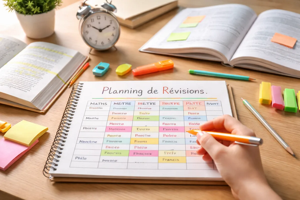 Comment élaborer un planning de révisions pour le Bac et le Brevet
